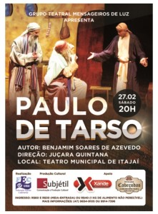 cartaz Paulo de Tarso